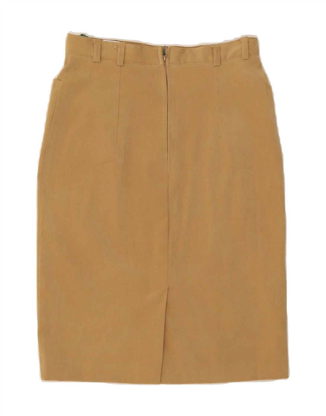 C&A Womens Pencil Skirt UK 10 Small W26  Beige Polyester Vintage C&A and Second-Hand C&A from Messina Hembry 