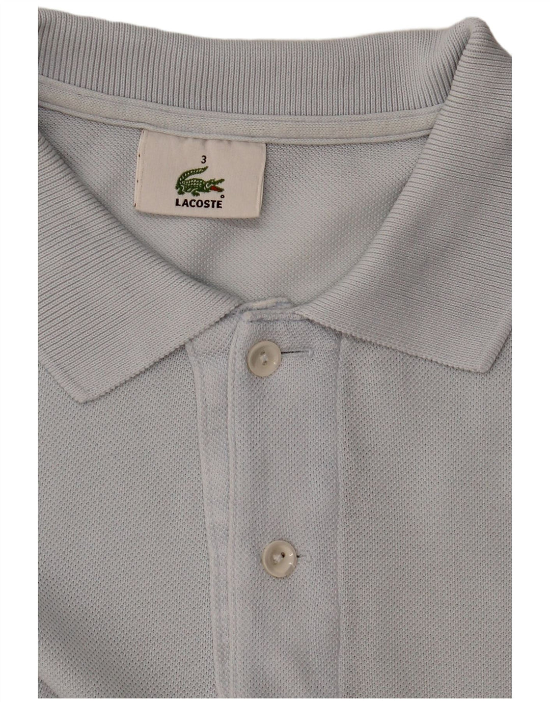 Lacoste Polo para hombre talla 3 pequeño azul