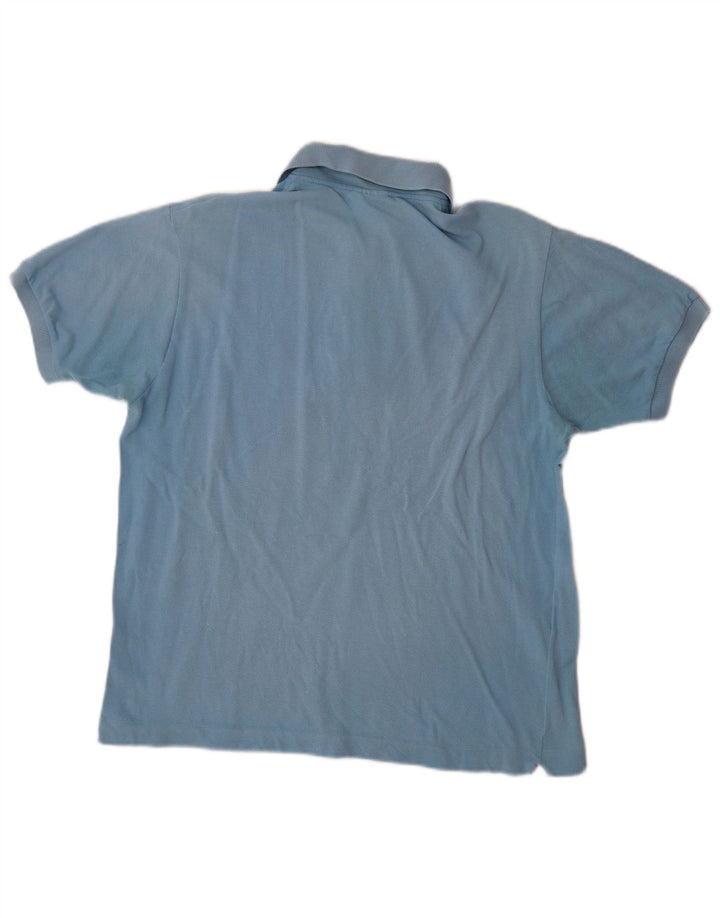 Polo Lacoste para hombre talla 4 algodón azul medio