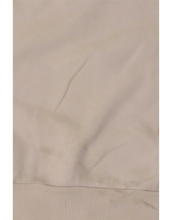 Puma Sudadera Gráfica para Hombre Jersey Grande De Algodón Blanco
