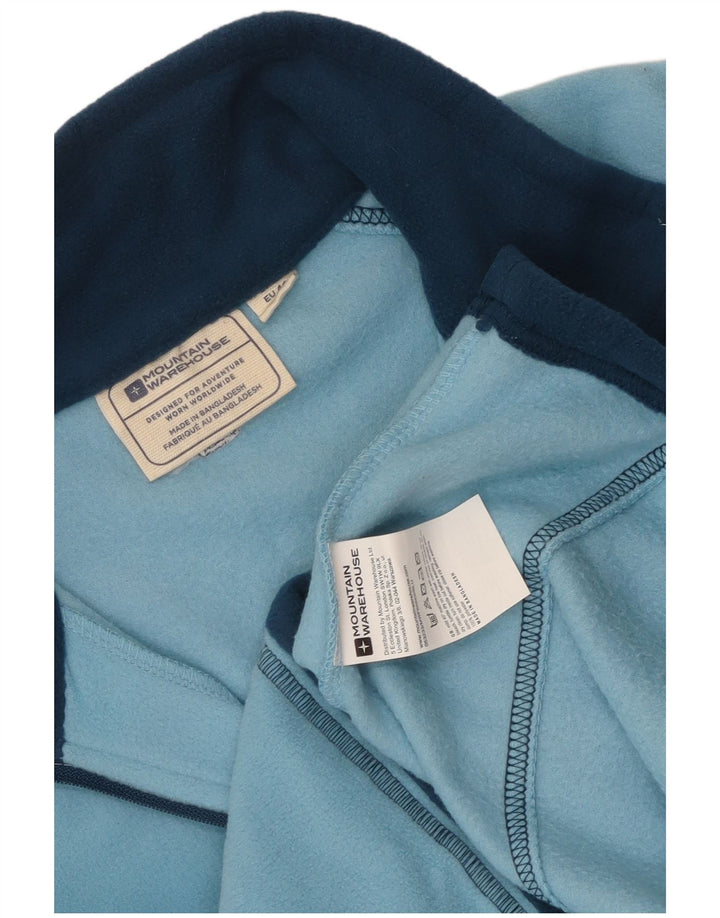 Jersey polar con cremallera y cuello para mujer de Mountain Warehouse IT 44 Azul medio