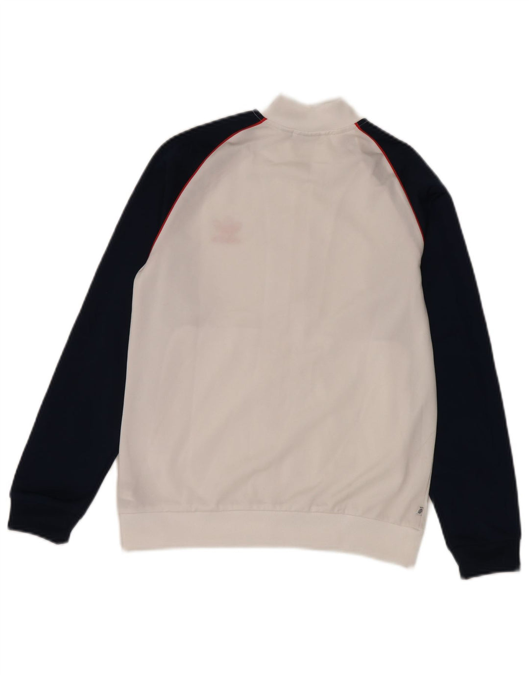 Adidas - Chaqueta de chándal para niño, 11-12 años, color blanco, poliéster