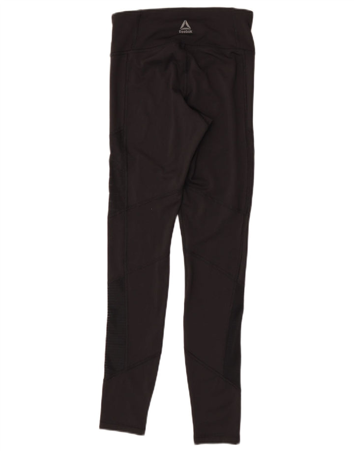 Reebok Leggings Speedwick para mujer UK 6 XS Poliéster negro