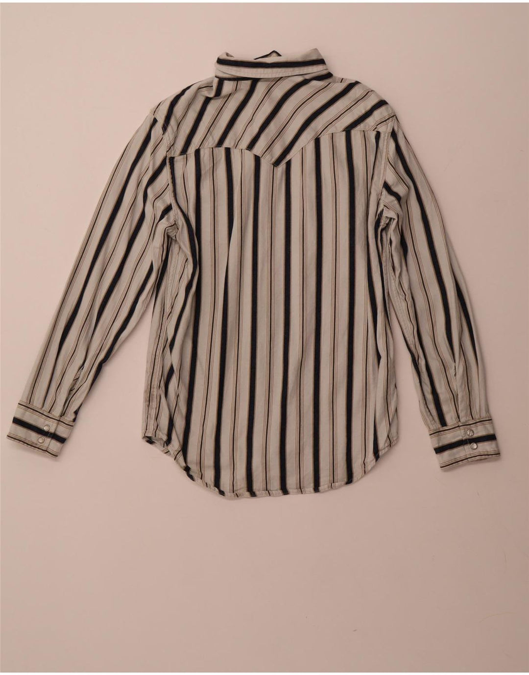 LEVI'S Camisa de Franela para Hombre Pequeña Rayas Blancas