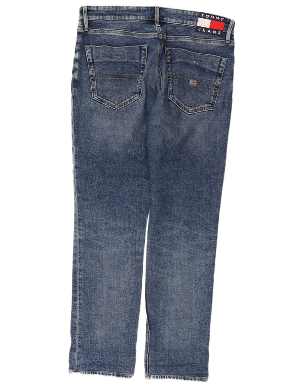 Tommy Hilfiger Vaqueros ajustados para hombre W32 L31 Algodón azul