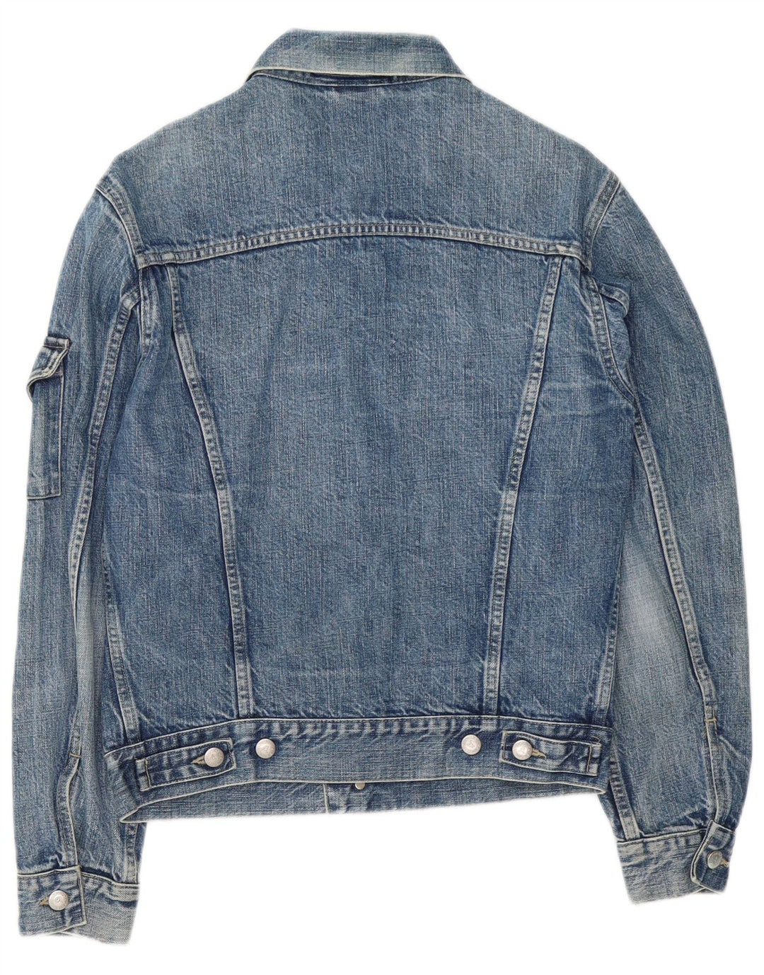 PICKWICK Chaqueta vaquera para mujer UK 14 Algodón azul medio