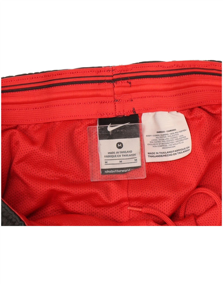 NIKE Pantalones cortos deportivos para mujer UK 44 Mediano Negro Poliéster