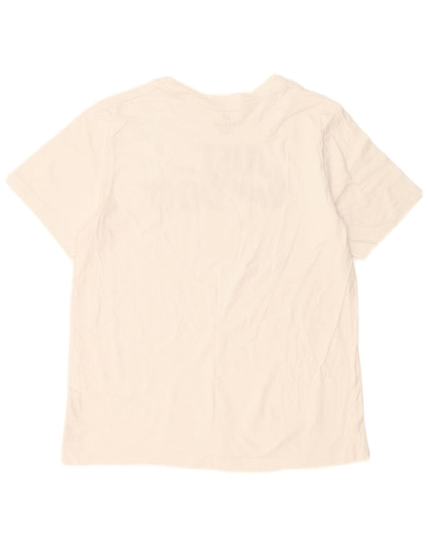 Nike - Camiseta gráfica para hombre, talla grande, algodón blanco