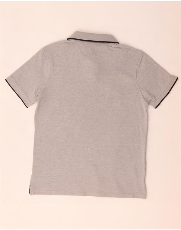 Jack & Jones Polo para hombre 2XL Algodón moteado gris