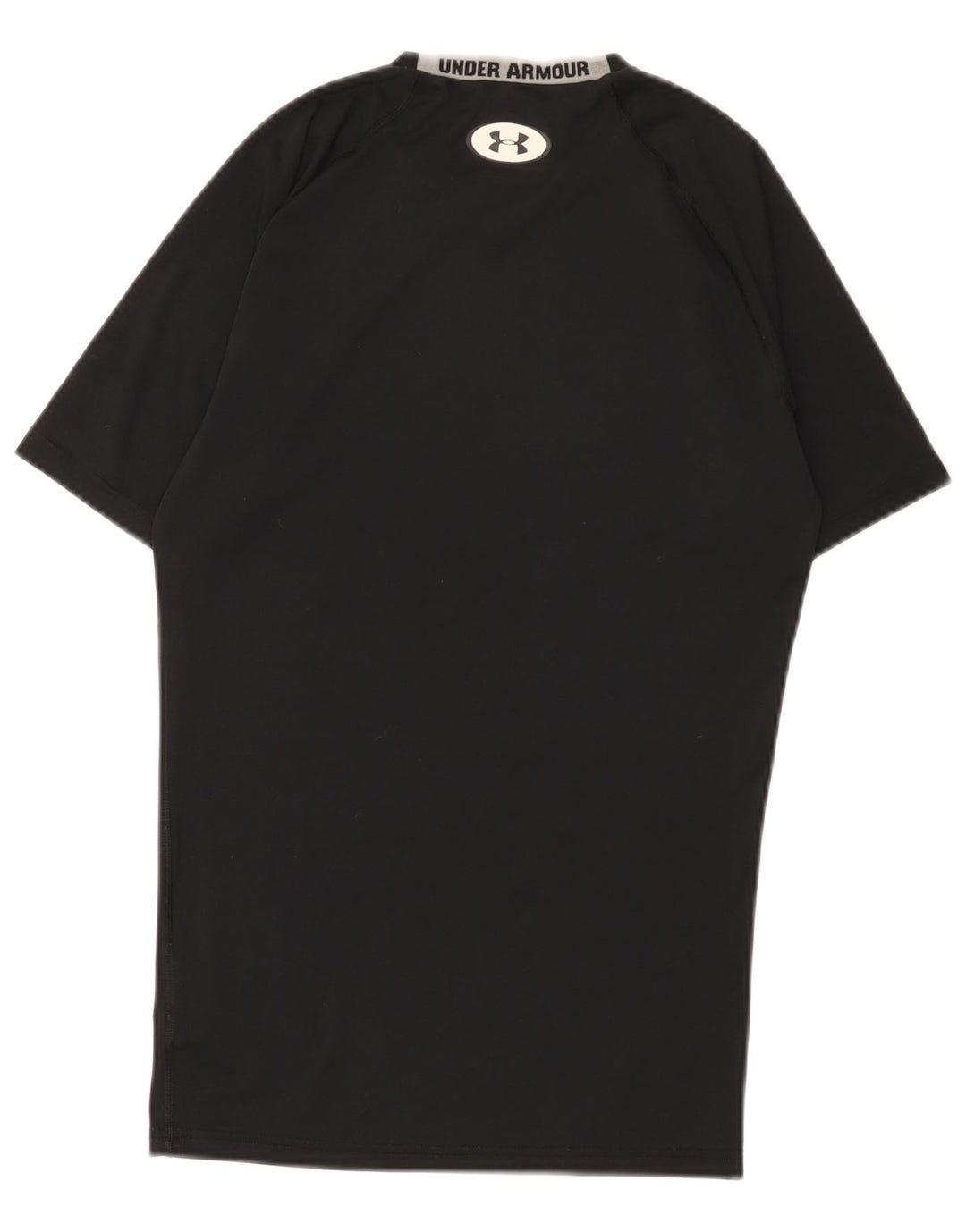 Under Armour Camiseta Heat Gear para hombre Top Mediano Poliéster negro