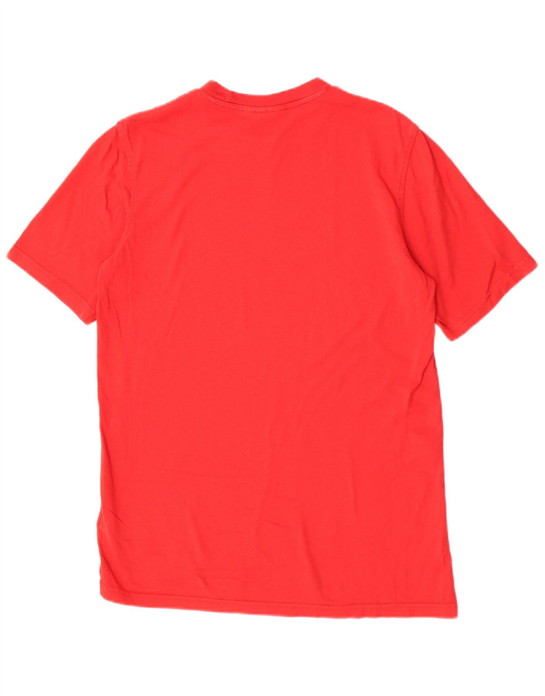 Adidas - Camiseta gráfica para hombre, talla pequeña, algodón rojo