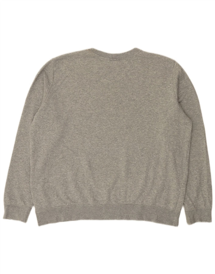 Nike Sudadera extragrande con gráfico para mujer UK 40 XL Gris moteado