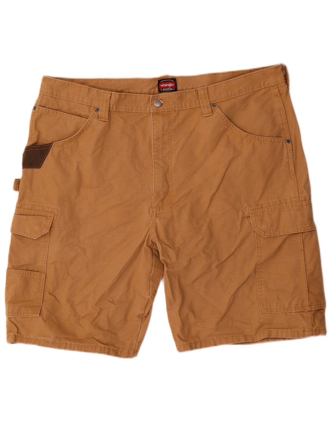 Wrangler Pantalones Cortos Cargo Hombre W40 XL Algodón Beige