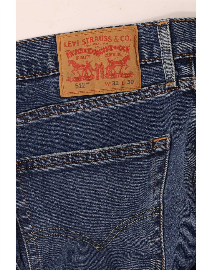 Vaqueros Levi's 512 Slim Tapered para hombre W32 L30 Azul