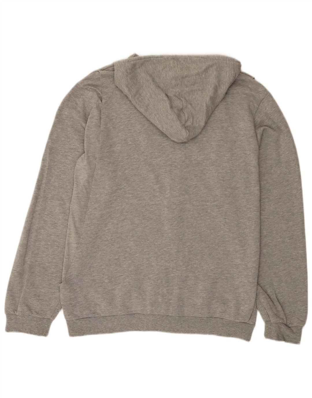 Nike - Sudadera con capucha y cremallera para hombre, talla grande, algodón gris