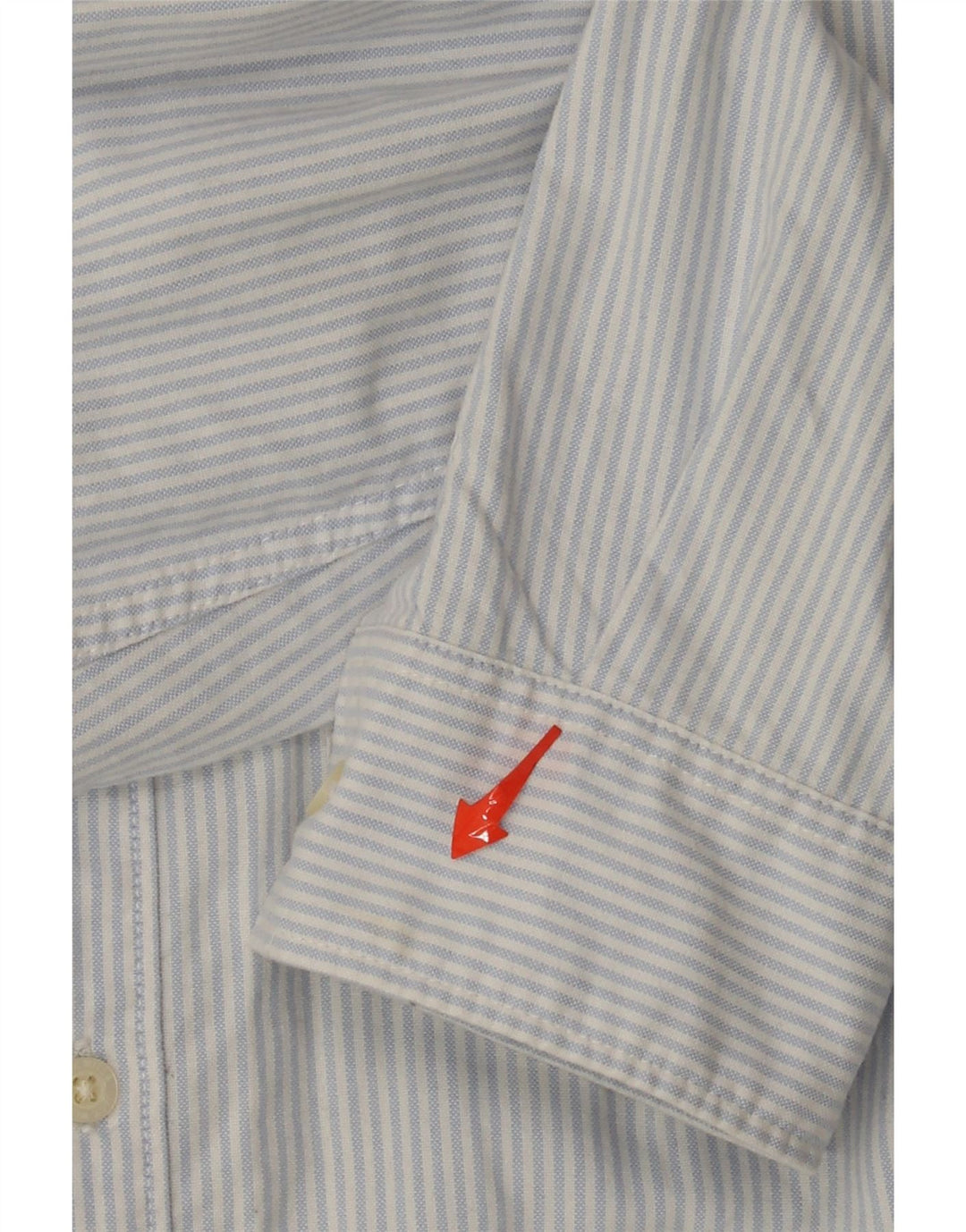 JACK WILLS Mens Slim Fit Shirt Medium Blue Pinstripe Cotton