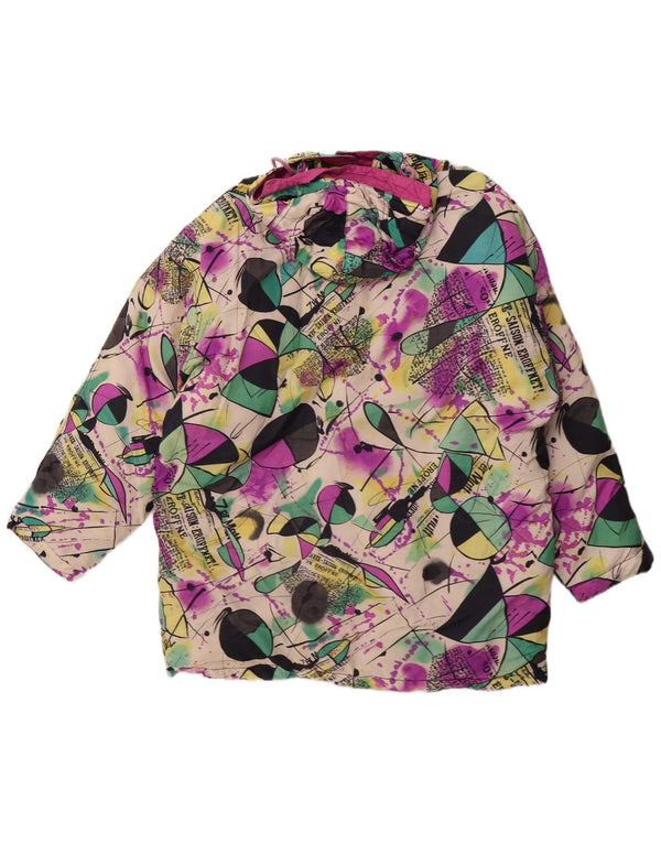 Gil Bret Chaqueta acolchada con capucha para mujer UK 46 Grande Poliamida multicolor