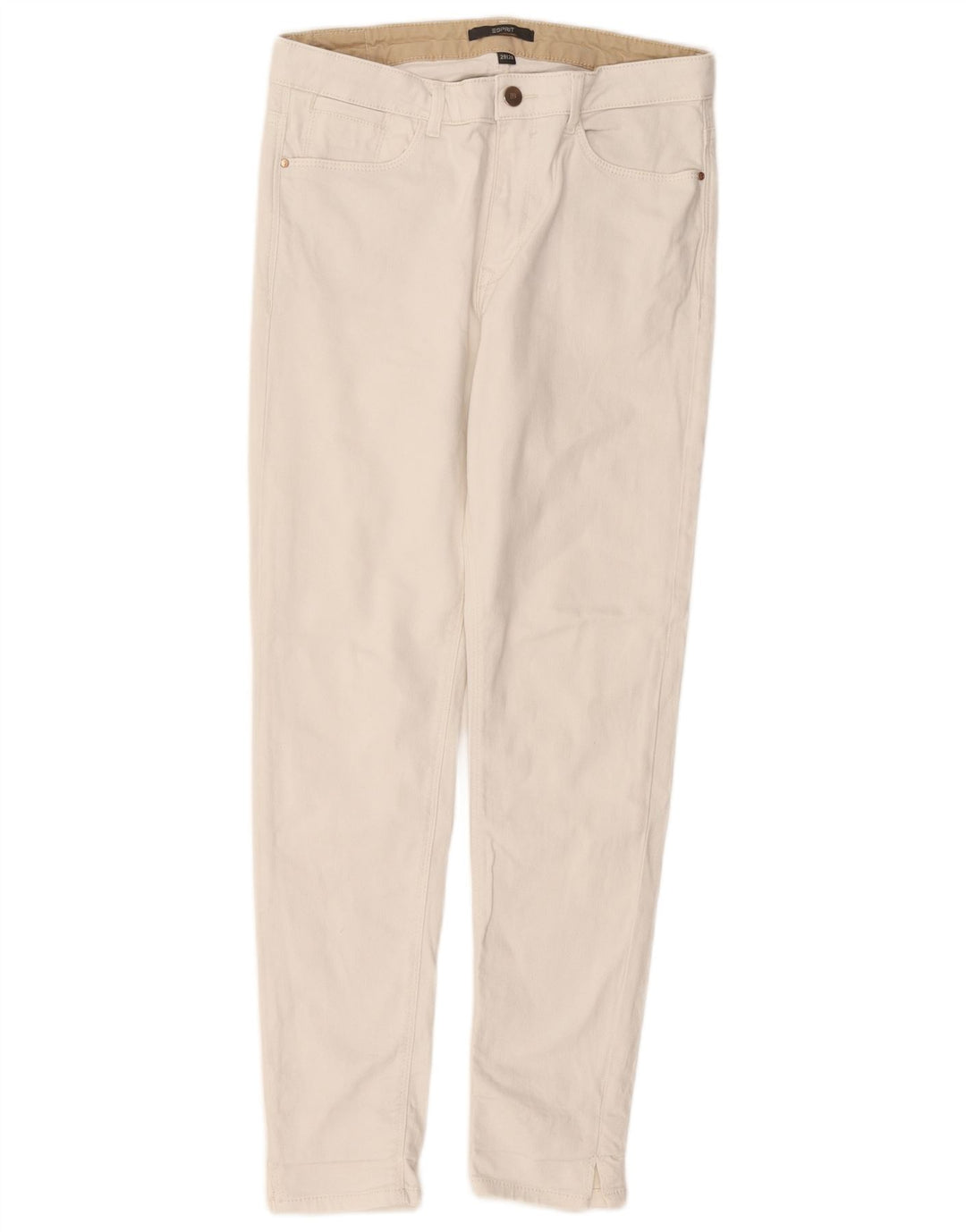 Vaqueros ajustados para mujer Esprit W29 L28 Algodón blanco
