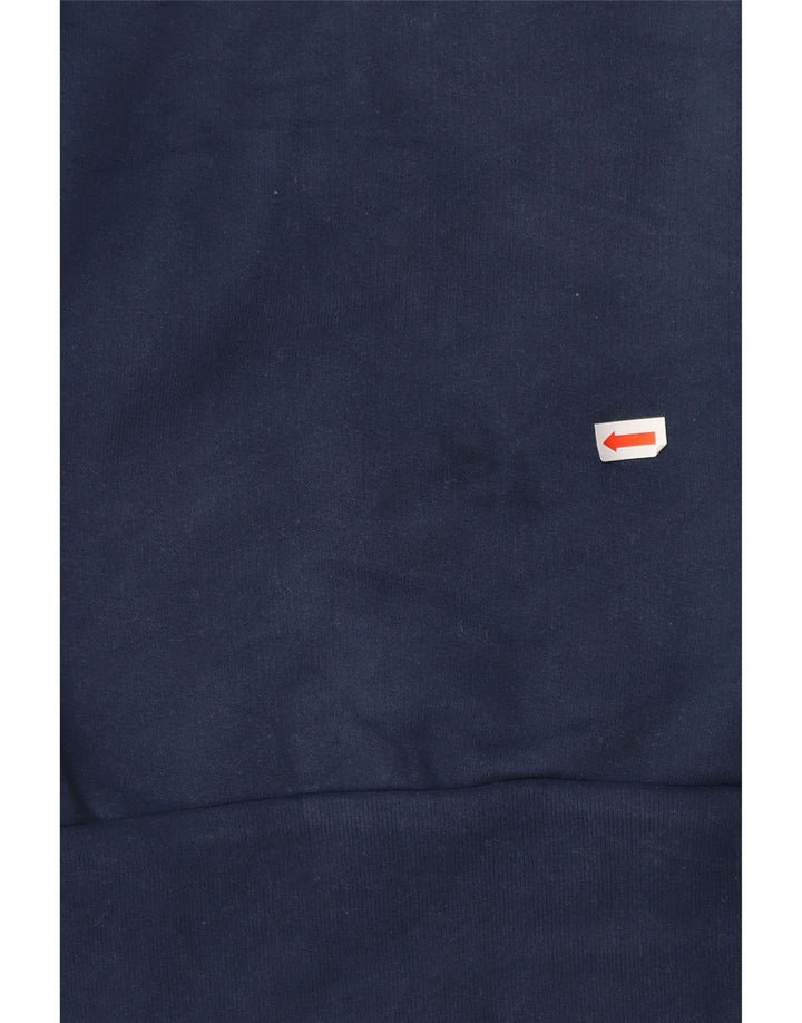 LEVI'S Sudadera de ajuste estándar para hombre XL Azul marino Algodón