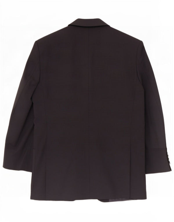 Marks & Spencer Chaqueta tipo blazer de 2 botones para hombre UK 36 Small Poliéster azul marino