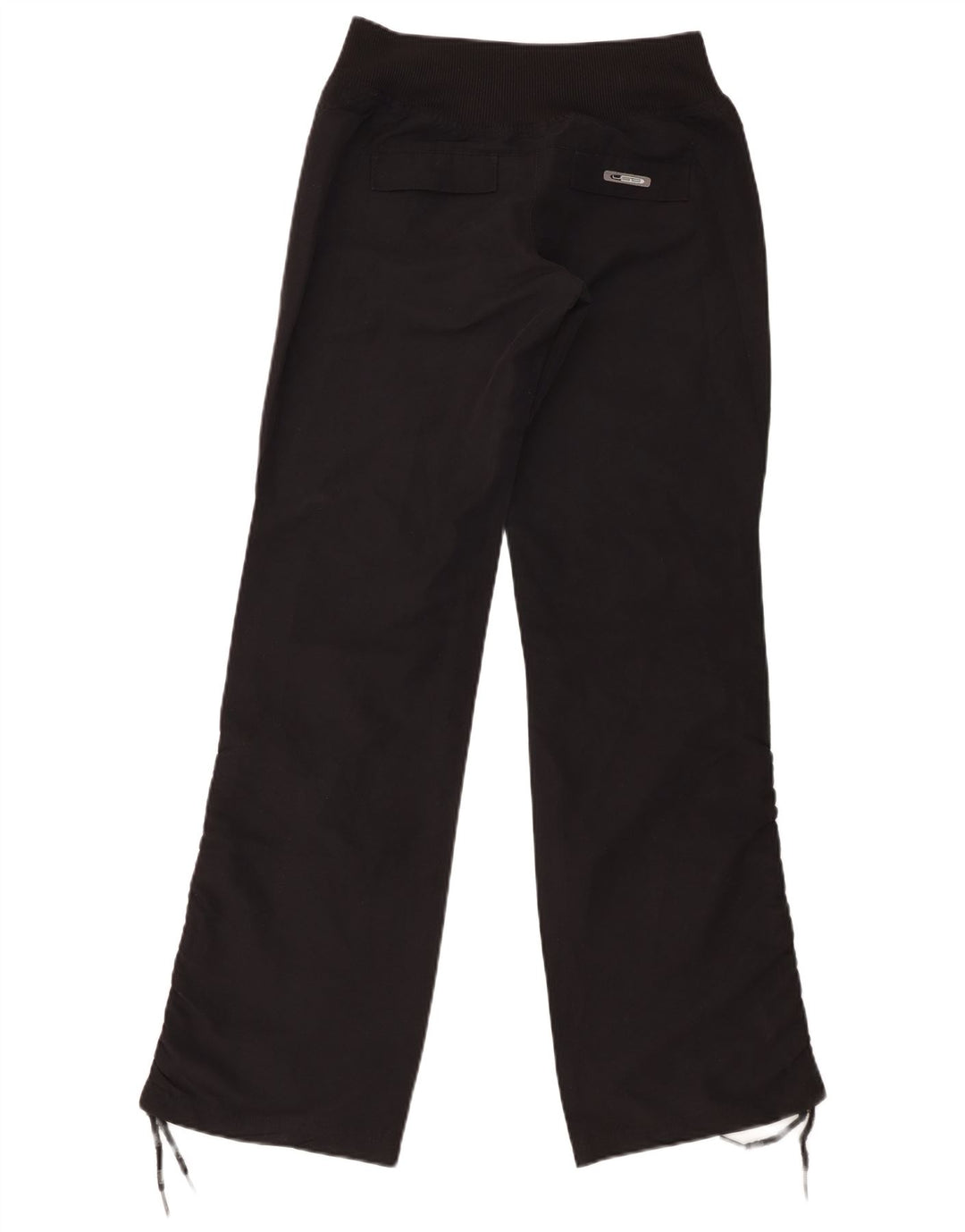 Puma Pantalones rectos para mujer UK 8 Small W26 L33 Poliéster negro