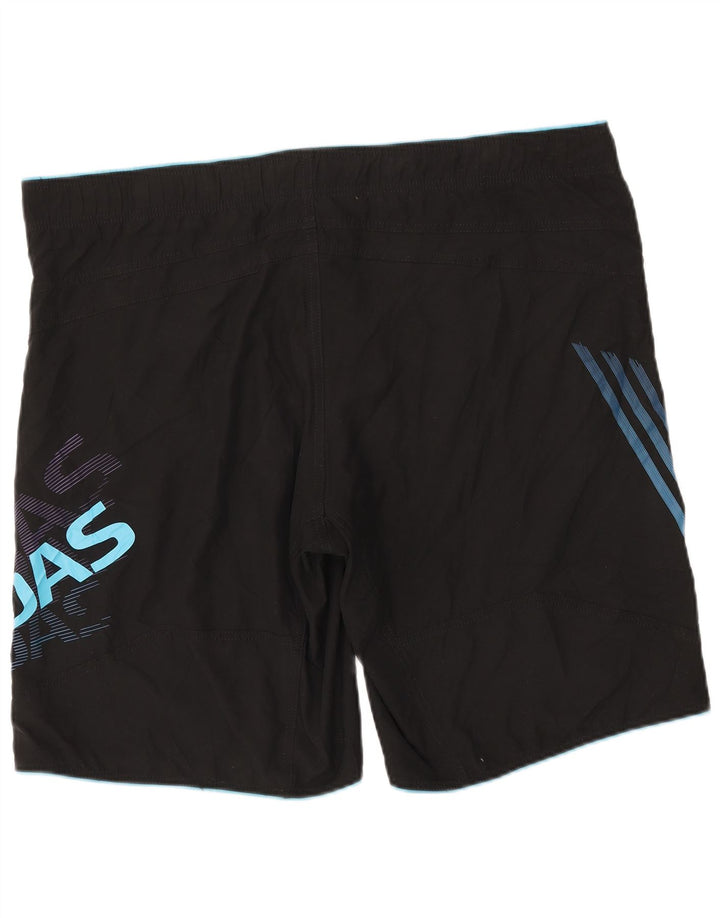 ADIDAS Hombre Graphic Bañador Shorts XL Poliéster Negro