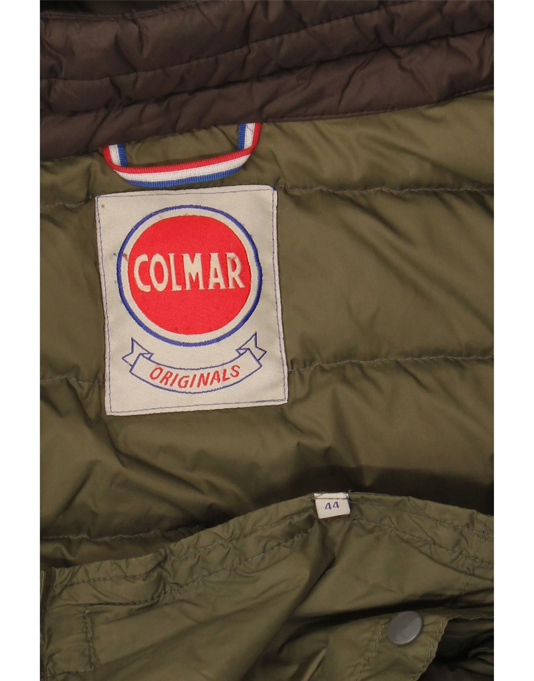 Colmar Chaqueta acolchada con capucha para hombre IT 44 XS Poliamida caqui