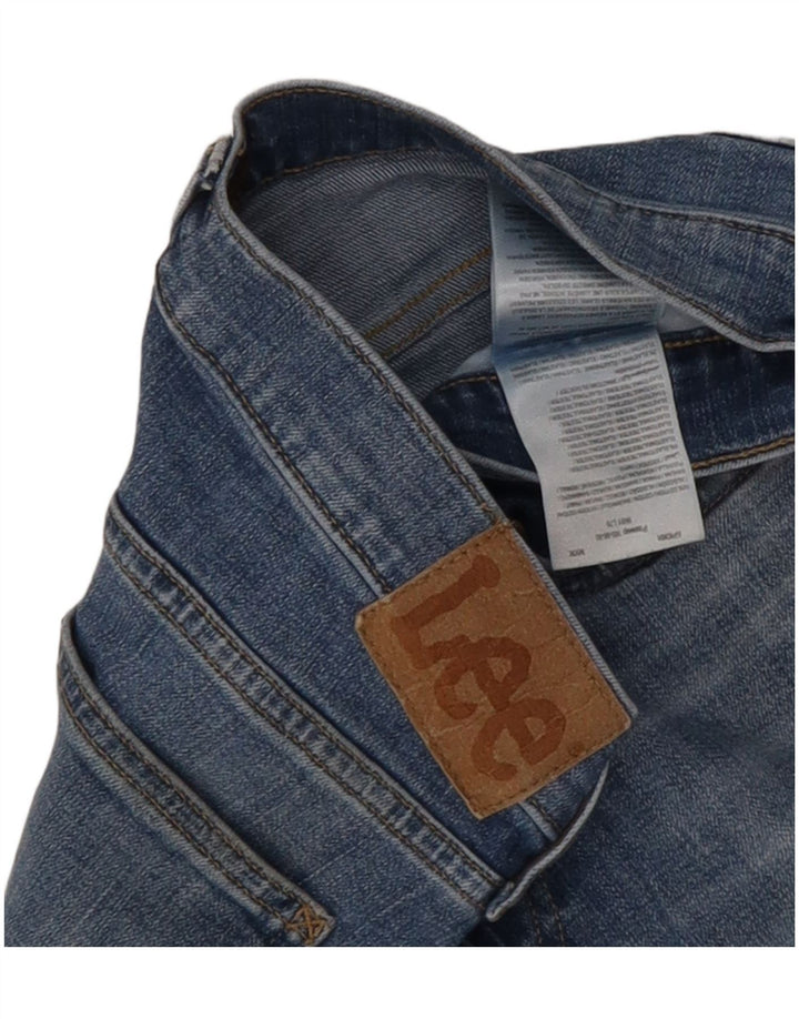 Jeans Ajustados Lee Mujer W32 L30 Algodón Azul