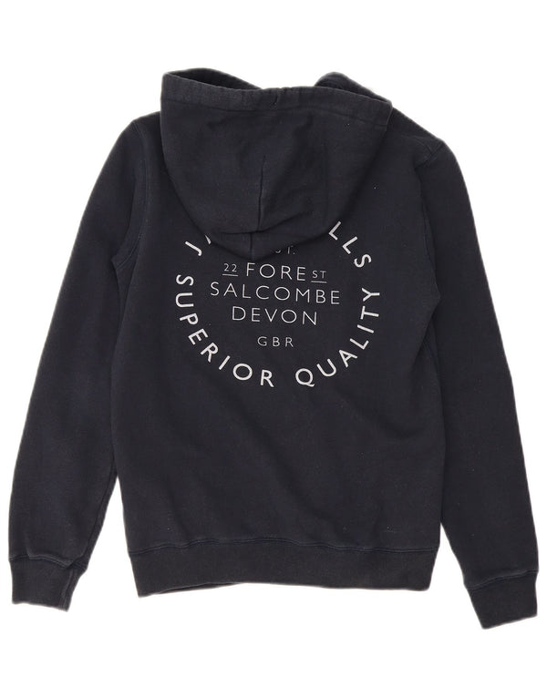 Jack Wills Salcombe Graphic Sudadera con Capucha para Mujer UK 8 Small Azul Marino