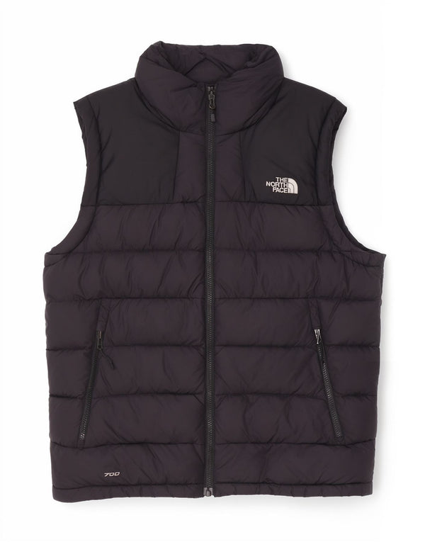 The North Face Chaleco acolchado 700 para hombre UK 38 Medium Azul marino Nylon