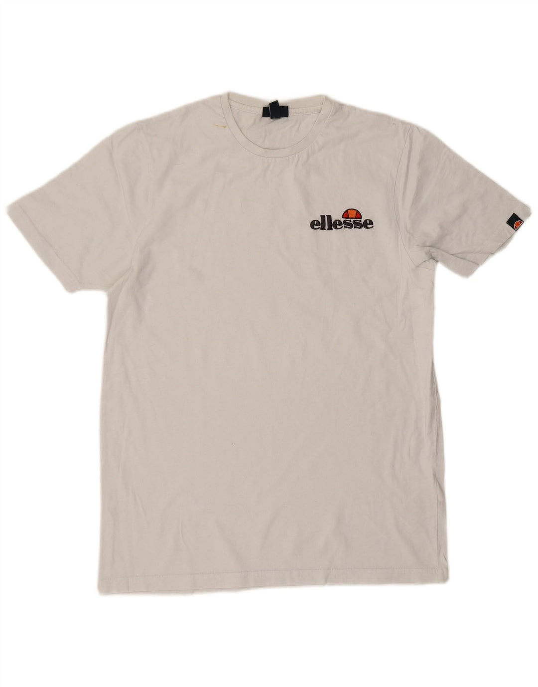 Ellesse - Camiseta para hombre, talla grande, algodón blanco