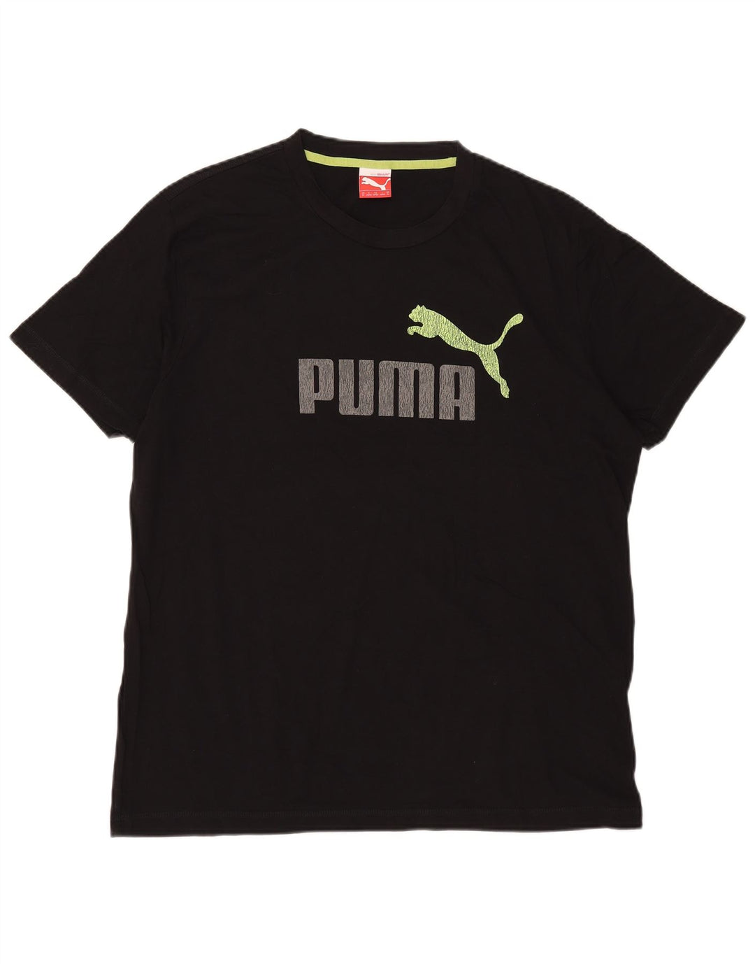 Puma Camiseta gráfica para hombre Top XL Negro