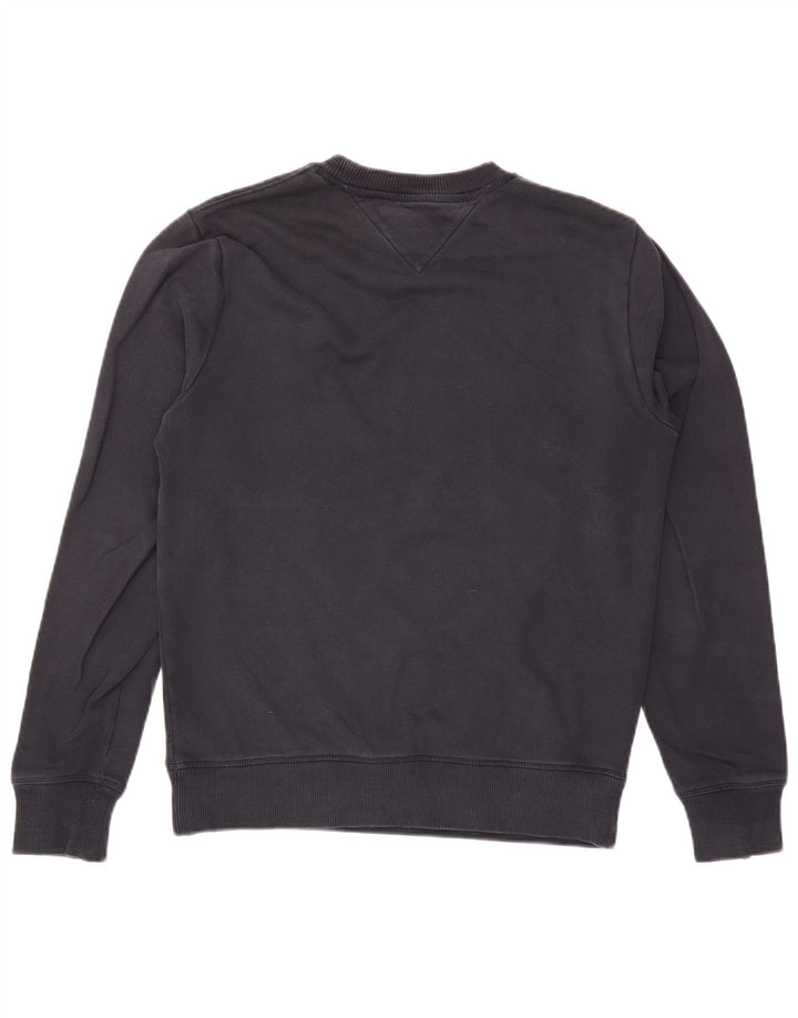 Tommy Hilfiger Hombre Sudadera Gráfica Jumper Medium Azul Marino Rayas
