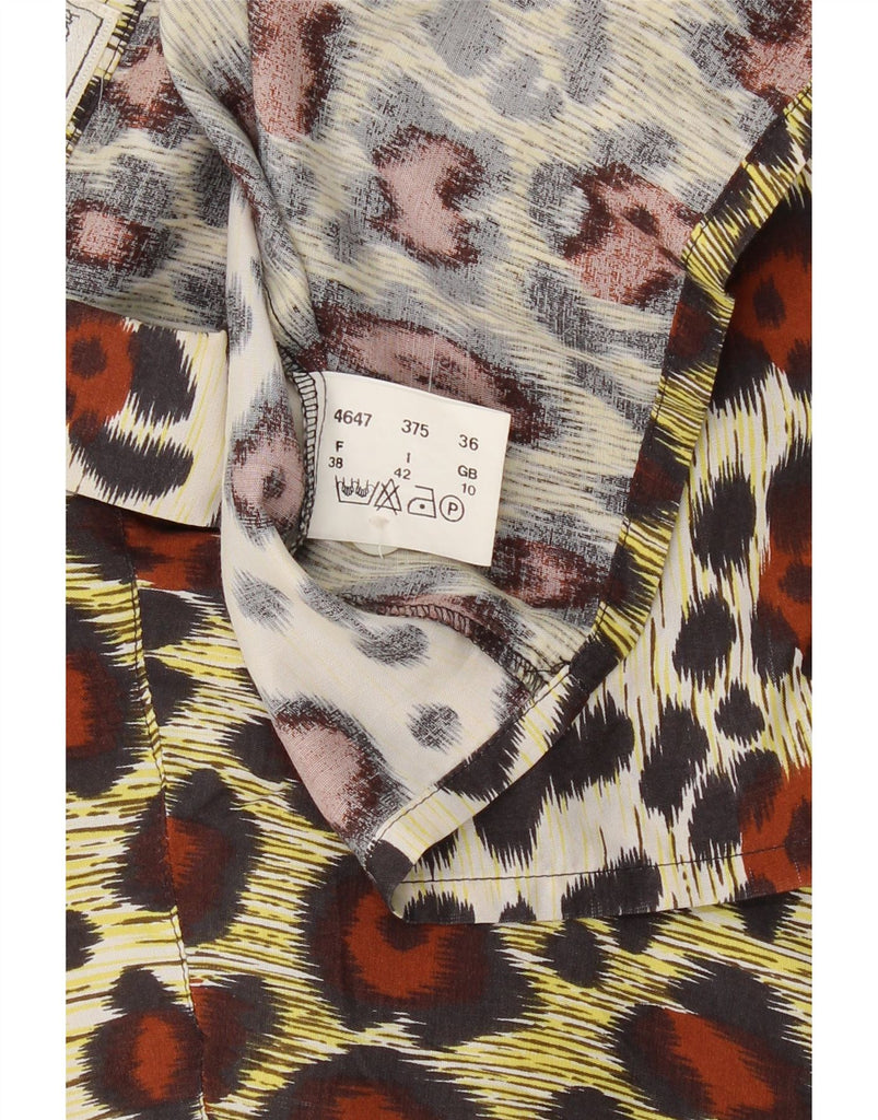 BETTY BARCLAY Womens Oversized Shirt Blouse UK 10 Small Multicoloured Vintage Betty Barclay and Second-Hand Betty Barclay from Messina Hembry 