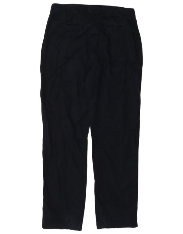Marks & Spencer Pantalón chino recto para mujer Medium W30 L30 Azul marino