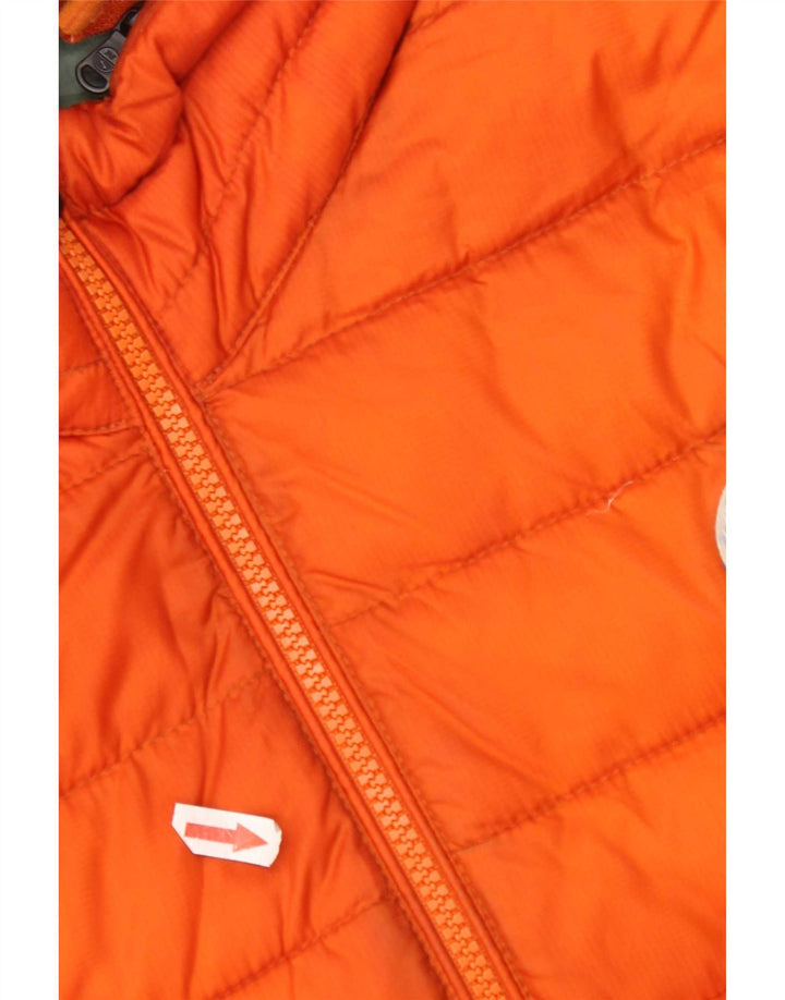 North Sails Chaqueta acolchada con capucha para hombre UK 40 Large Naranja Poliéster