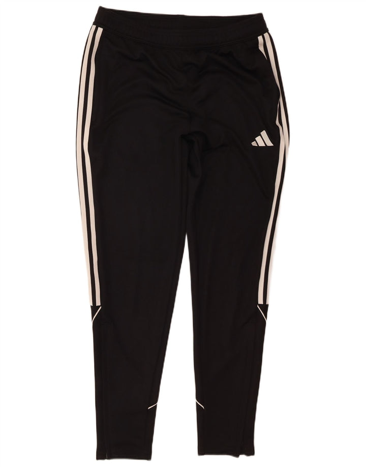 Adidas Pantalones De Chándal De Corte Regular Para Hombre Poliéster Negro Mediano