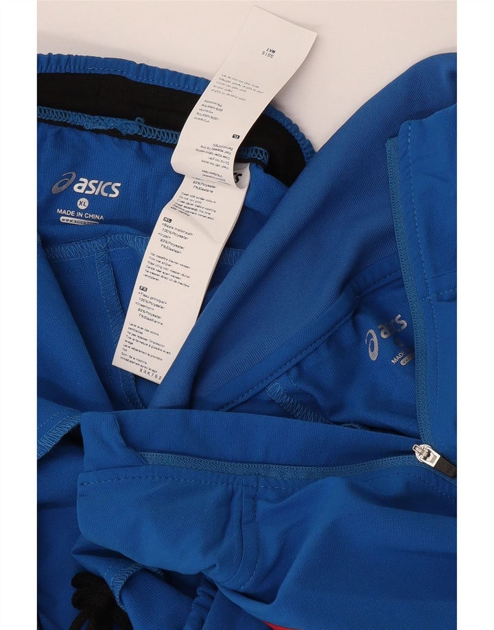 Asics Hombre Italia Graphic Chándal Completo XL Poliéster Azul
