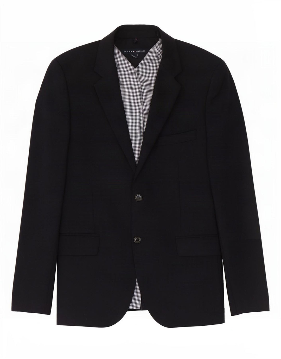 Tommy Hilfiger Chaqueta tipo blazer de 2 botones para hombre Reino Unido 38 Lana azul marino mediana