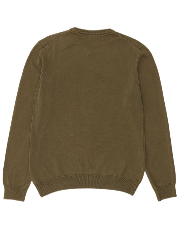 Blauer Hombre Jersey De Cuello Redondo Jersey Small Verde Algodón