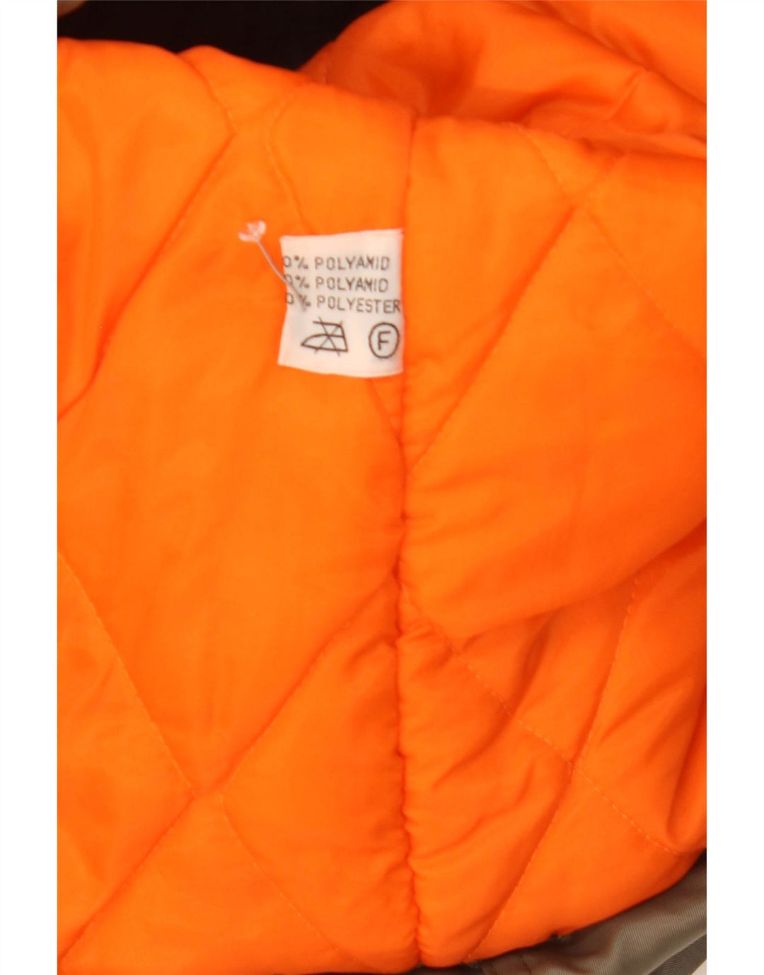Chaqueta Parka vintage con capucha para hombre IT 52 XL Poliamida caqui