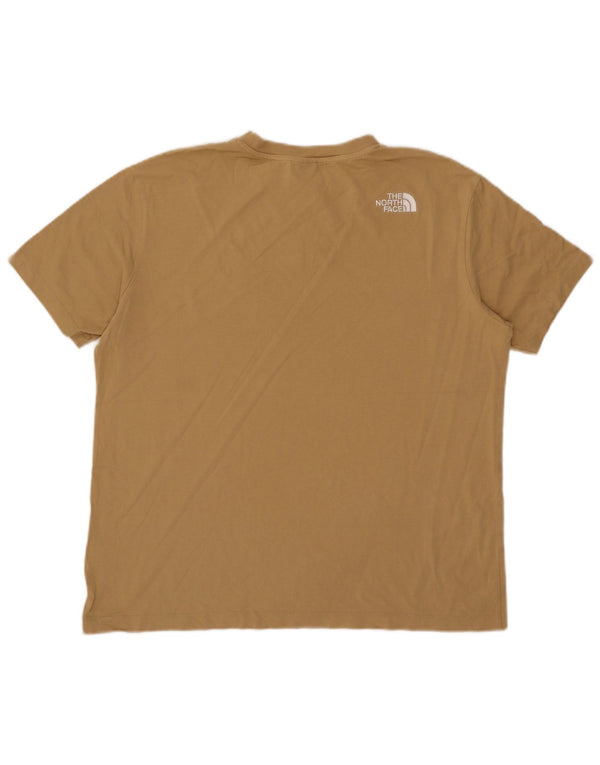 The North Face Camiseta con gráfico de ajuste holgado para mujer UK 44 Caqui mediano