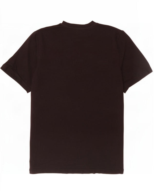 Adidas Mens T-Shirt Top Small Black Cotton