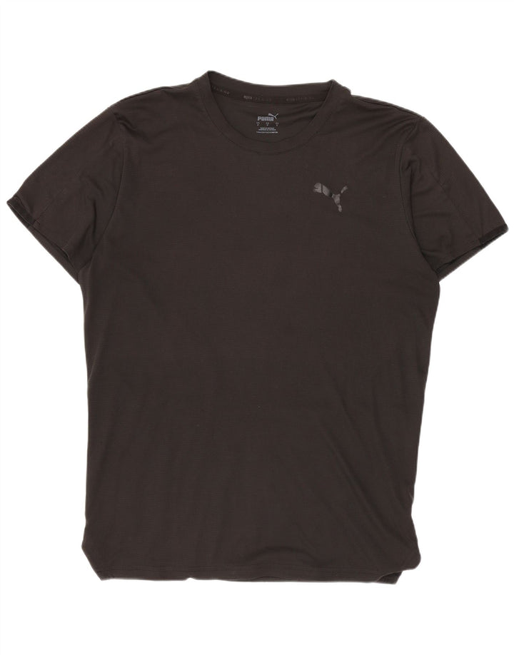 Puma Hombre Camiseta Gráfica Top Small Negro Poliéster Deportes