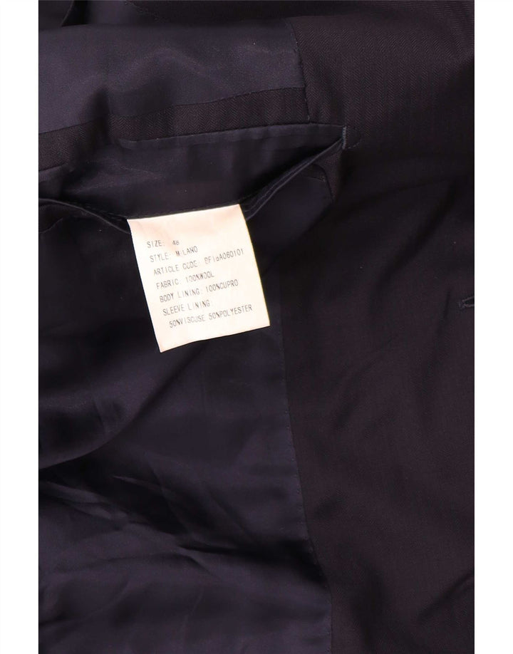 Boggi Milano Chaqueta tipo blazer de 2 botones para hombre IT 48 Medium Azul marino Clásico