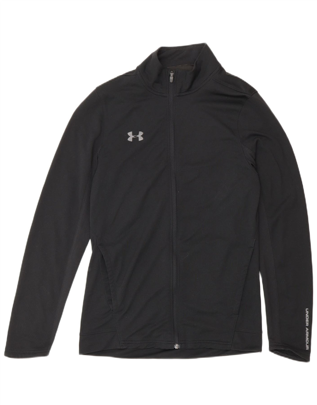 Under Armour Chaqueta de chándal ajustada con gráfico ajustado para hombre Poliéster negro pequeño