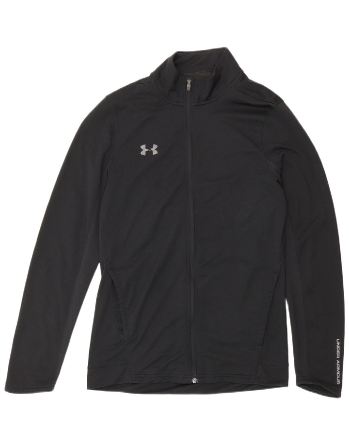 Under Armour Chaqueta de chándal ajustada con gráfico ajustado para hombre Poliéster negro pequeño