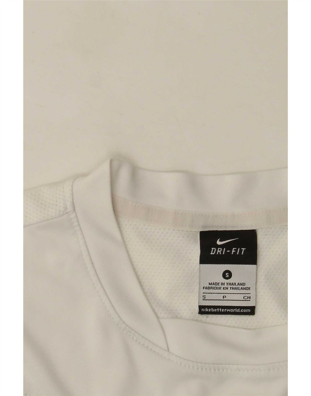 Camiseta Nike Dri Fit para hombre, talla pequeña, color blanco