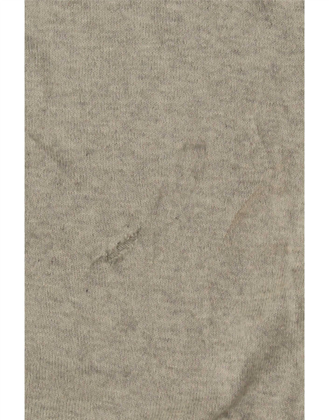 Nautica Jersey con cuello en V para hombre de algodón gris medio