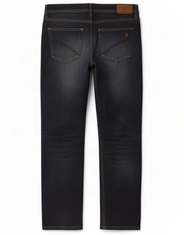 Harmont & Blaine Mens Straight Jeans W38 L31 Navy Blue Cotton